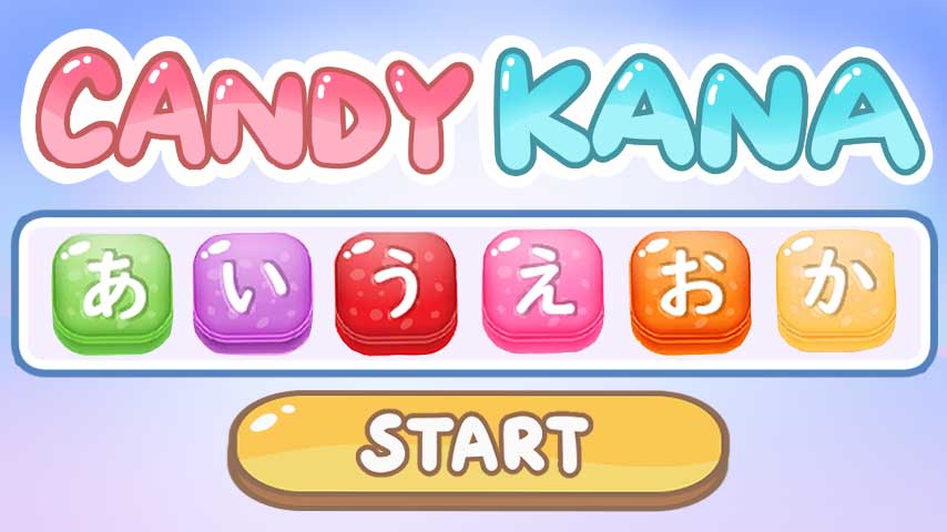Candy Kana Hiragana Game