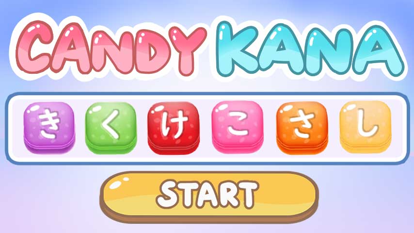 Candy Kana Hiragana Game