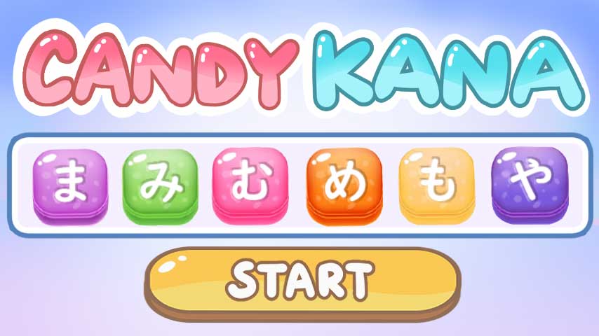 Candy Kana Hiragana Game