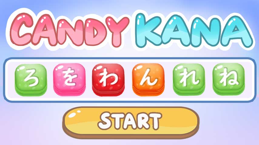 Candy Kana Hiragana Game