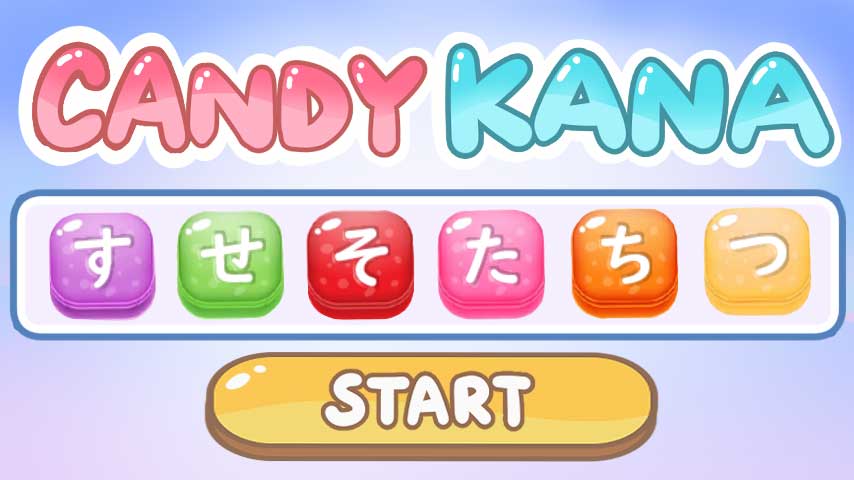 Candy Kana Hiragana Game