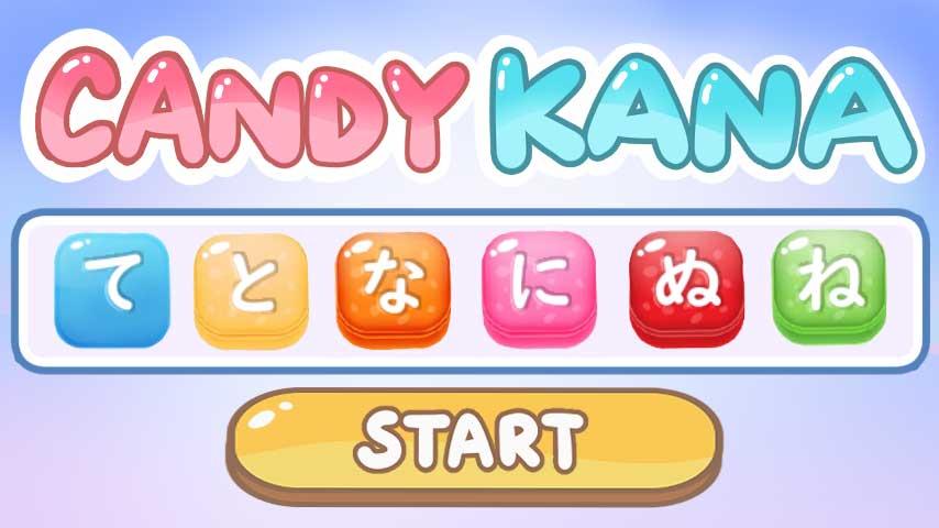 Candy Kana Hiragana Game