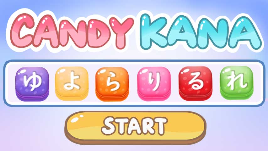 Candy Kana Hiragana Game